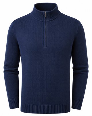 FootJoy drirelease Half-Zip Lined Herren Pullover, Navy