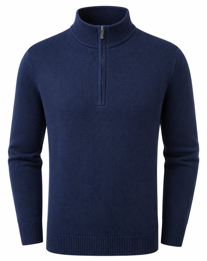 FootJoy drirelease Half-Zip Lined Herren Pullover, Navy