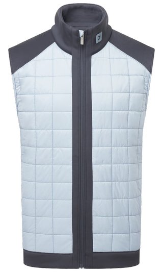 FootJoy ThermoSeries Lightweight Insulated Herren Weste, Charcoal/Grau