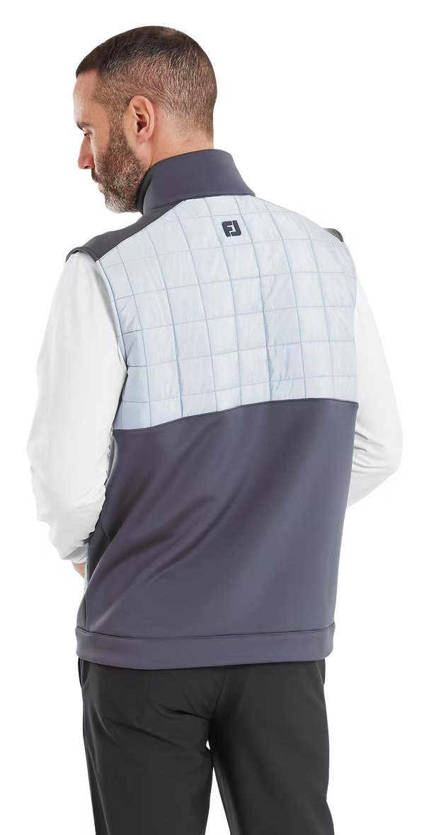FootJoy ThermoSeries Lightweight Insulated Herren Weste, Charcoal/Grau