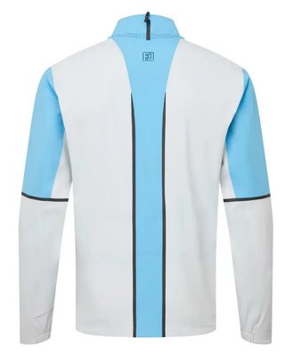 FootJoy DryJoys Select LX Herren Jacke, Mid Blue / Oyster Grey