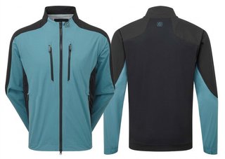 FootJoy Hydro Innovation Arcus Herren Jacke, schwarz/grau/flame