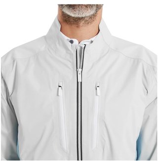 FootJoy Hydro Innovation Arcus Herren Jacke, oyster grey/mid blue