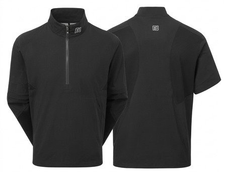 FootJoy HydroLite X Herren Regenjacke kurzarm, schwarz