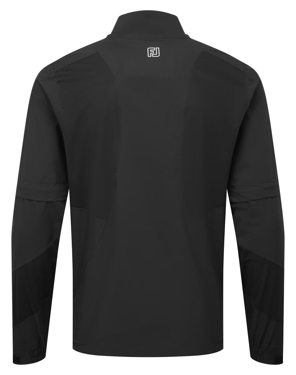 FootJoy HydroLite X Herren Regenjacke kurzarm, schwarz