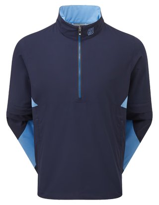 FootJoy HydroLite X Short Sleeve Rain Herren Regenhemd, navy/mittelblau