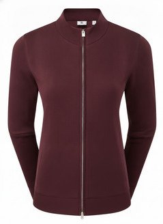 FootJoy drirelease Full-Zip Lined Damen Sweatjacke, port