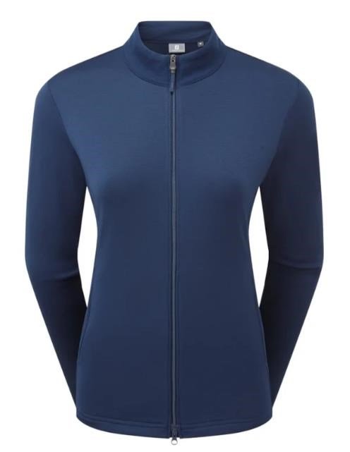 FootJoy ThermoSeries Full-Zip Midlayer Damen Pullover, Navy