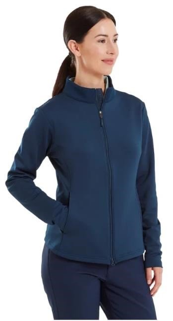 FootJoy ThermoSeries Full-Zip Midlayer Damen Pullover, Navy