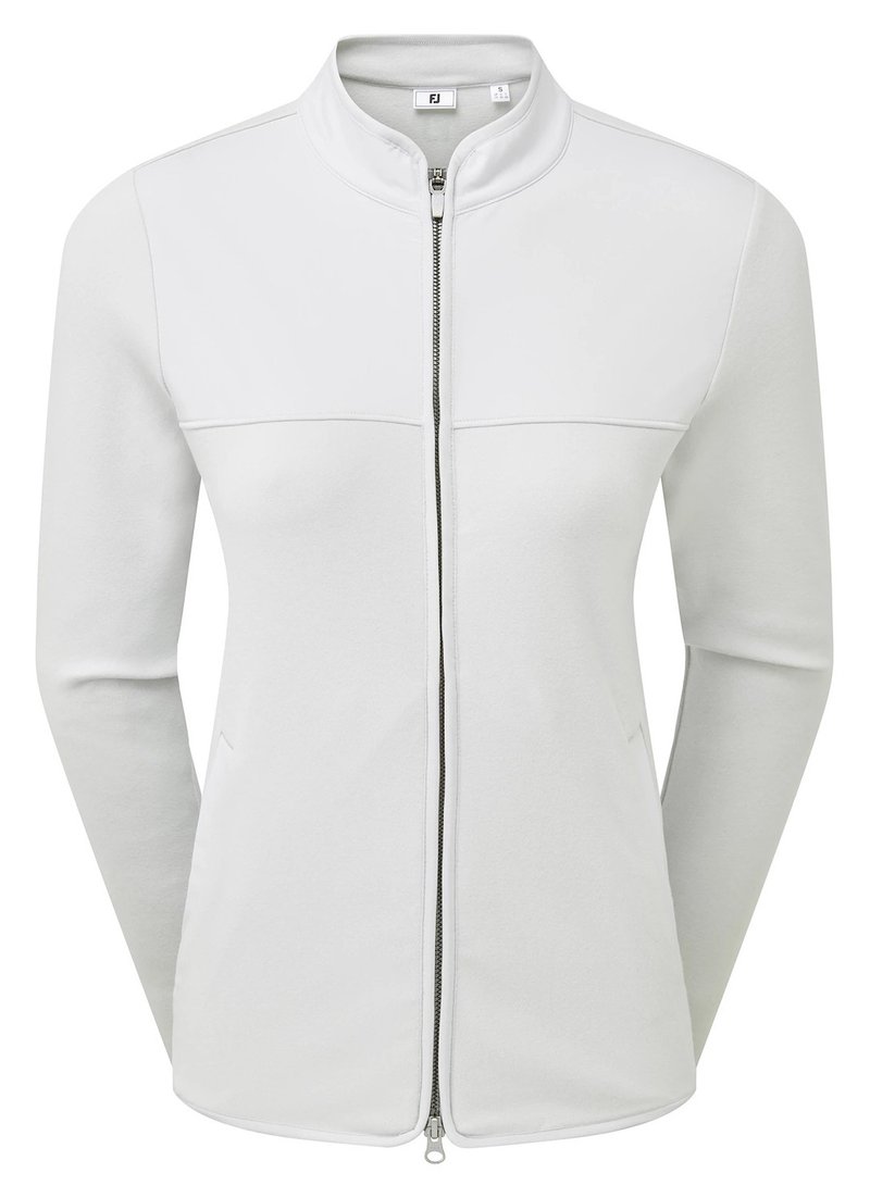 FootJoy MicroFleece Full-Zip Midlayer Damen Sweatshirt, grau
