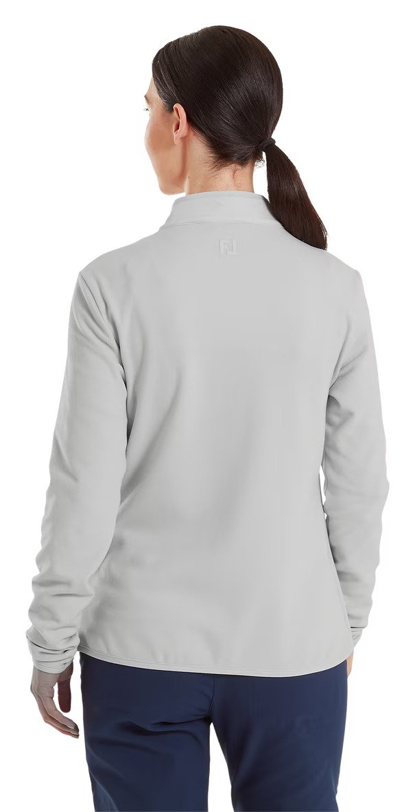 FootJoy MicroFleece Full-Zip Midlayer Damen Sweatshirt, grau