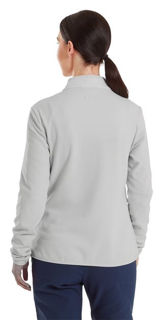 FootJoy MicroFleece Full-Zip Midlayer Damen Sweatshirt, grau
