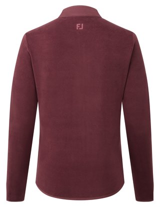 FootJoy MicroFleece Full-Zip Midlayer Damen Sweatshirt, port