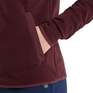 FootJoy MicroFleece Full-Zip Midlayer Damen Sweatshirt, port