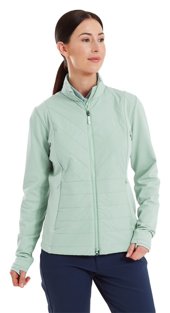 FootJoy ThermoSeries Hybrid Damen Jacke, eucalyptus