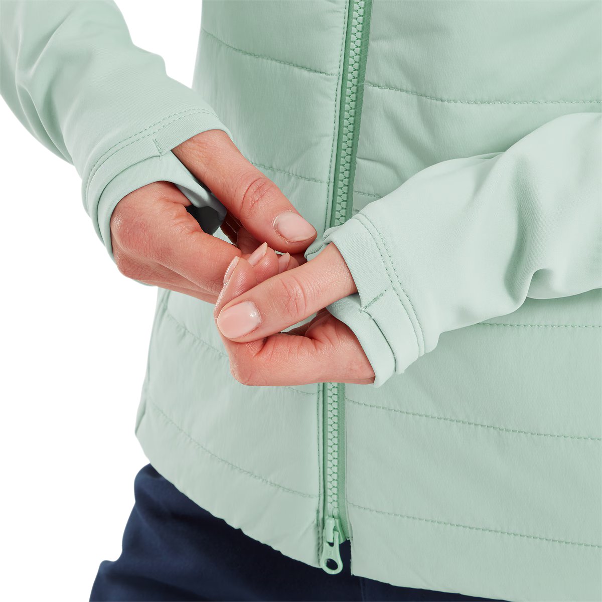 FootJoy ThermoSeries Hybrid Damen Jacke, eucalyptus