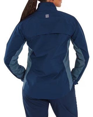 FootJoy HydroLite X Damen Jacke, Navy/White Dot