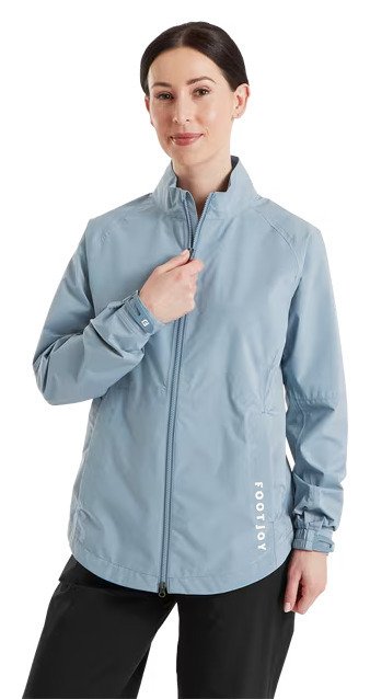 FootJoy HydroLite X Damen Jacke, winward blue/white dot