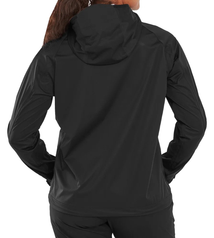FootJoy HydroKnit Damen Jacke, Schwarz/Grau/Weiß