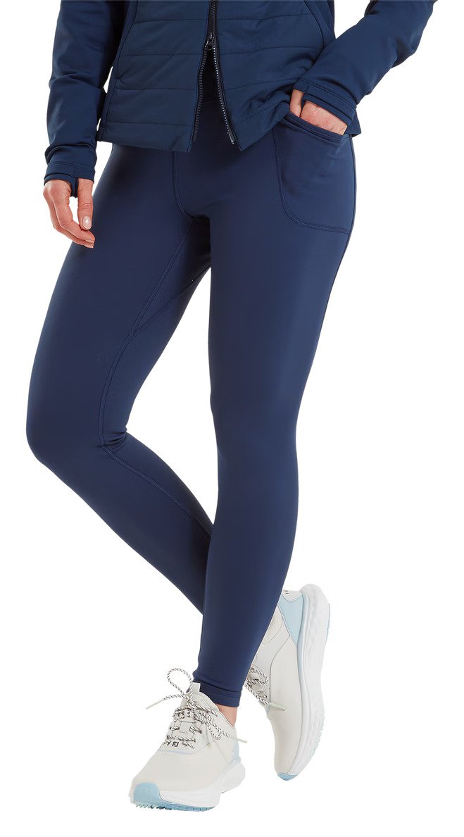 FootJoy ThermoSeries Fleece Damen Leggings, Navy