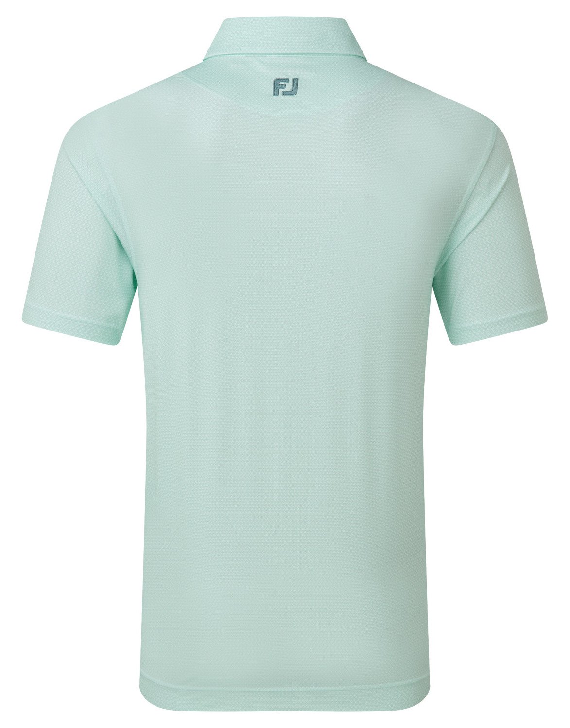 FootJoy Heritage Logo Lisle Herren Polo, white/mint julep