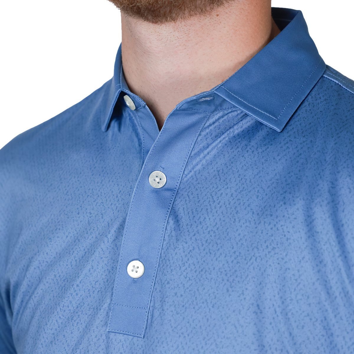 FootJoy Tailor Texture Lisle Herren Poloshirt, riviera tonal