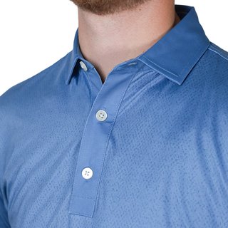 FootJoy Tailor Texture Lisle Herren Poloshirt, riviera tonal