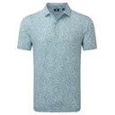 FootJoy Bloody Mary Lisle Herren Shirt, weiß/lavender aura/mint julep/blau