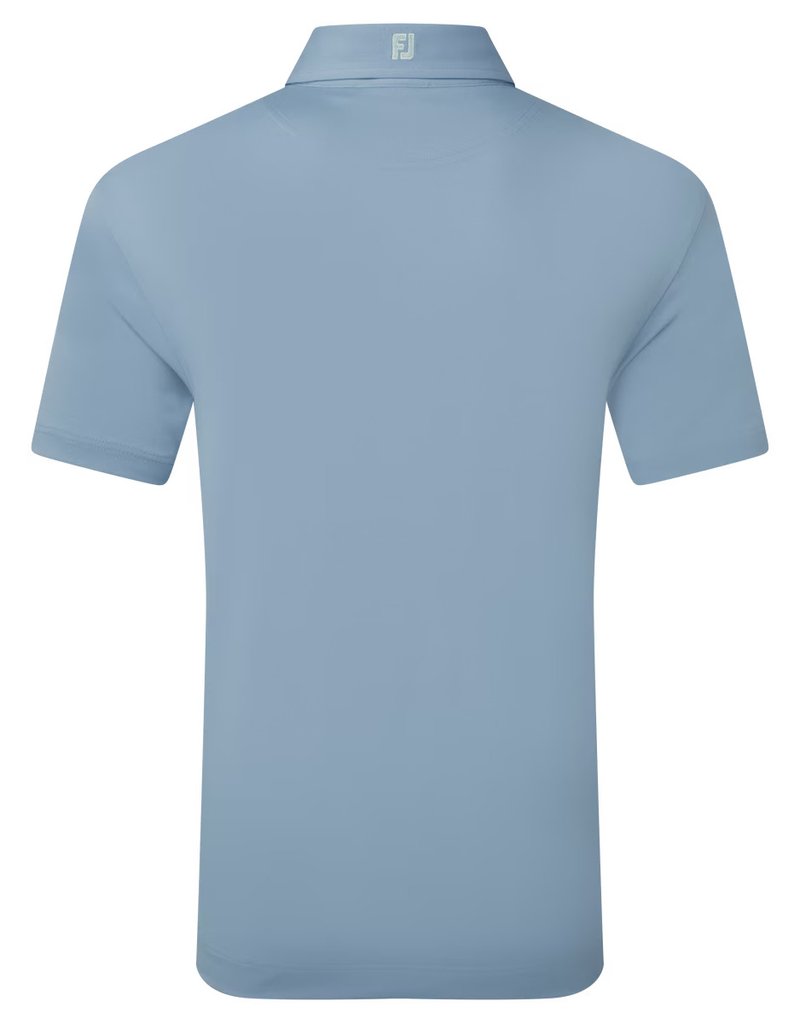 FootJoy Stretch Pique Herren Polo, Solid Winward Blue