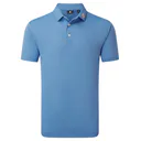FootJoy Stretch Pique Solid Herren Polo, riviera