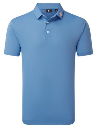 FootJoy Stretch Pique Solid Herren Polo, riviera