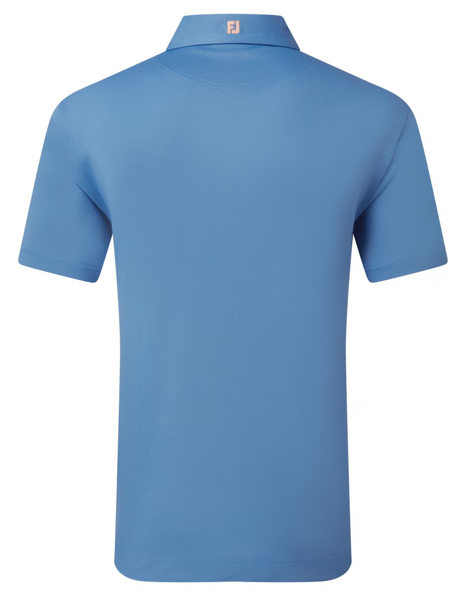 FootJoy Stretch Pique Solid Herren Polo, riviera