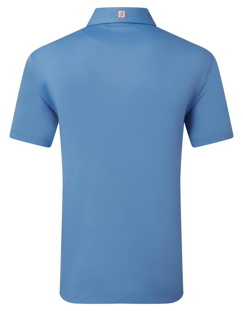 FootJoy Stretch Pique Solid Herren Polo, riviera