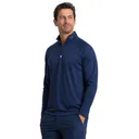 FootJoy Raglan H Block Chill-Out Midlayer Longsleeves Herren T-Shirt, Navy