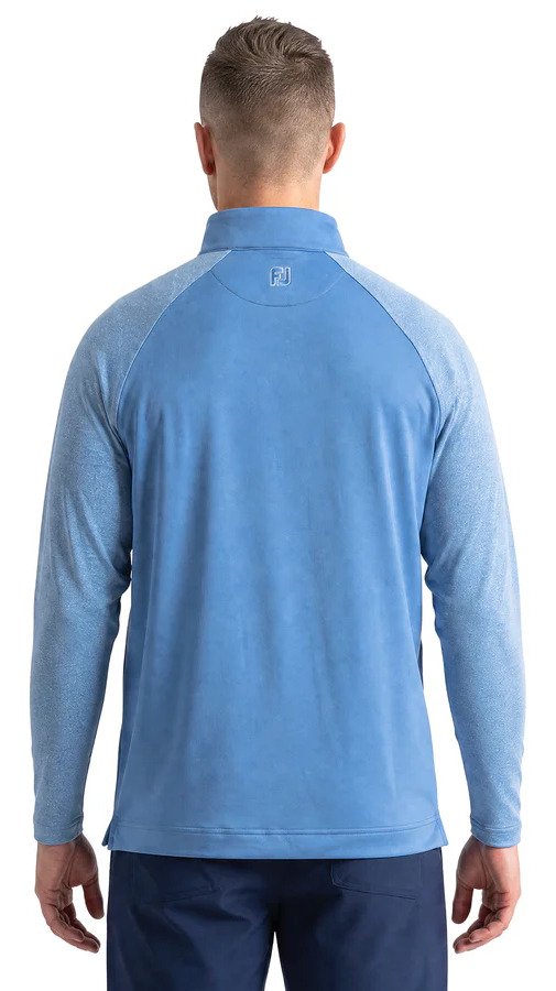 FootJoy Raglan H Block Chill-Out Midlayer Herren Longsleeves, riviera