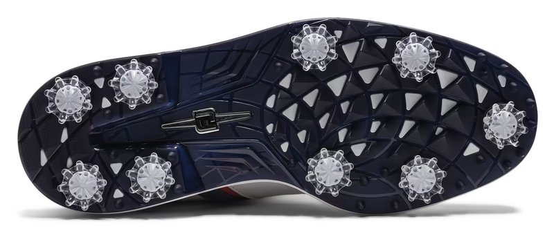 FootJoy Premiere Series - Packard Herren Golfschuhe, weiß/blau/nantucket red
