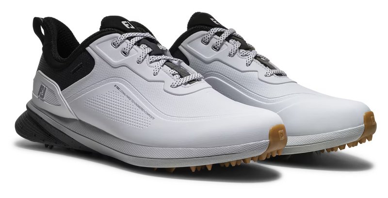 FootJoy PRO/SL Herren Golfschuhe, weiß/schwarz gum