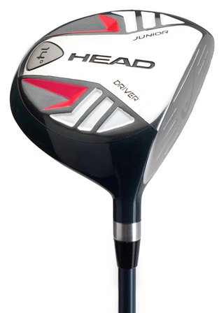 HEAD 5PC Junior Golfset, Graphit, +Standbag, rot/blau