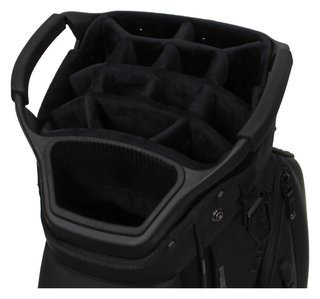 Head Golf PU Leather Premium Neutral NA Cartbag, Schwarz