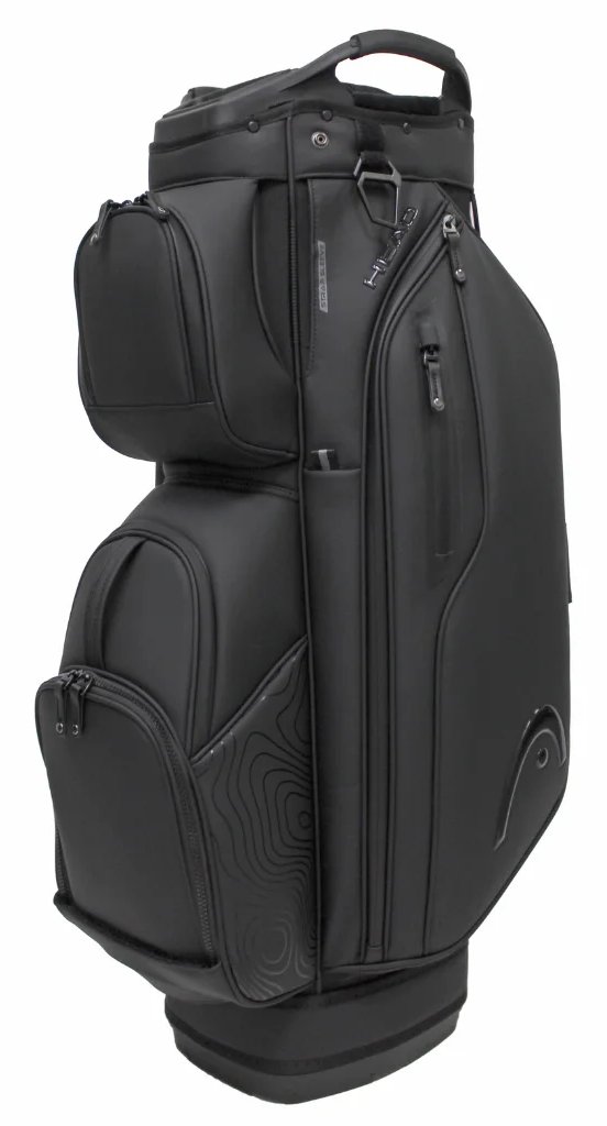 Head Golf PU Leather Premium Neutral NA Cartbag, Schwarz