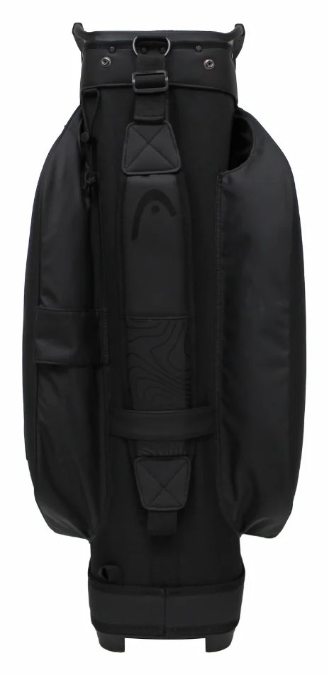 Head Golf PU Leather Premium Neutral NA Cartbag, Schwarz
