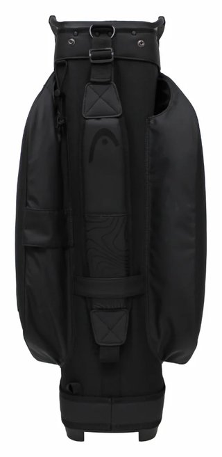 Head Golf PU Leather Premium Neutral NA Cartbag, Schwarz