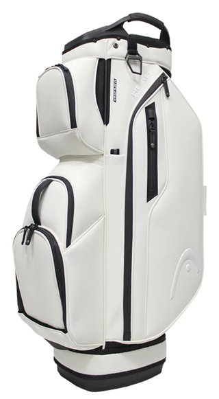 Head Golf PU Leather Premium Neutral NA Cartbag, Weiß