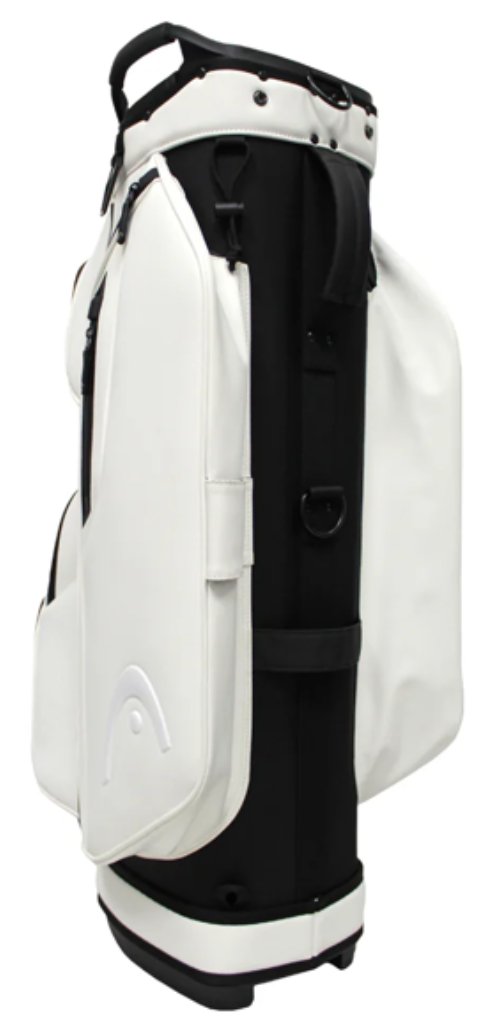 Head Golf PU Leather Premium Neutral NA Cartbag, Weiß