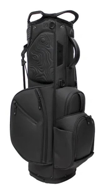 Head Golf PU Leather Premium Neutral NA Standbag, Schwarz