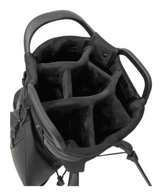 Head Golf PU Leather Premium Neutral NA Standbag, Schwarz