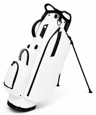 Head Golf PU Leather Premium Neutral NA Standbag, Weiß