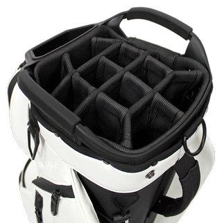 Head Golf PU Leather Premium Neutral NA Standbag, Weiß