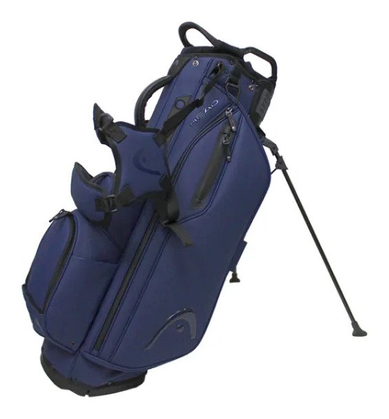 Head Golf PU Leather Premium Standbag, Navy