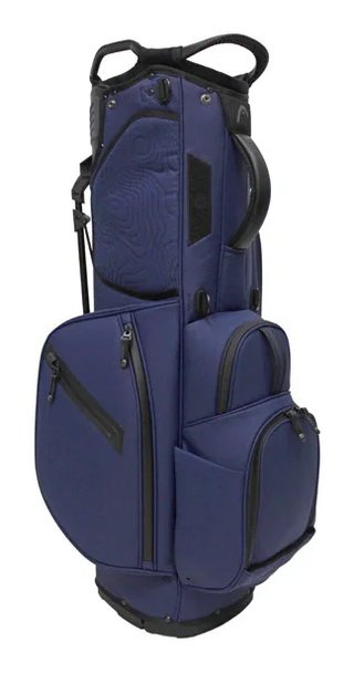 Head Golf PU Leather Premium Standbag, Navy
